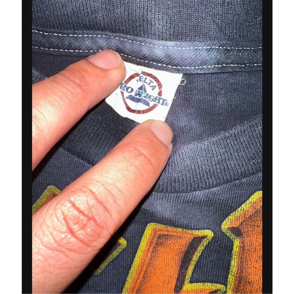 AC/DC Highway To Hell Tie-Dye Tee - Picture 4 of 4